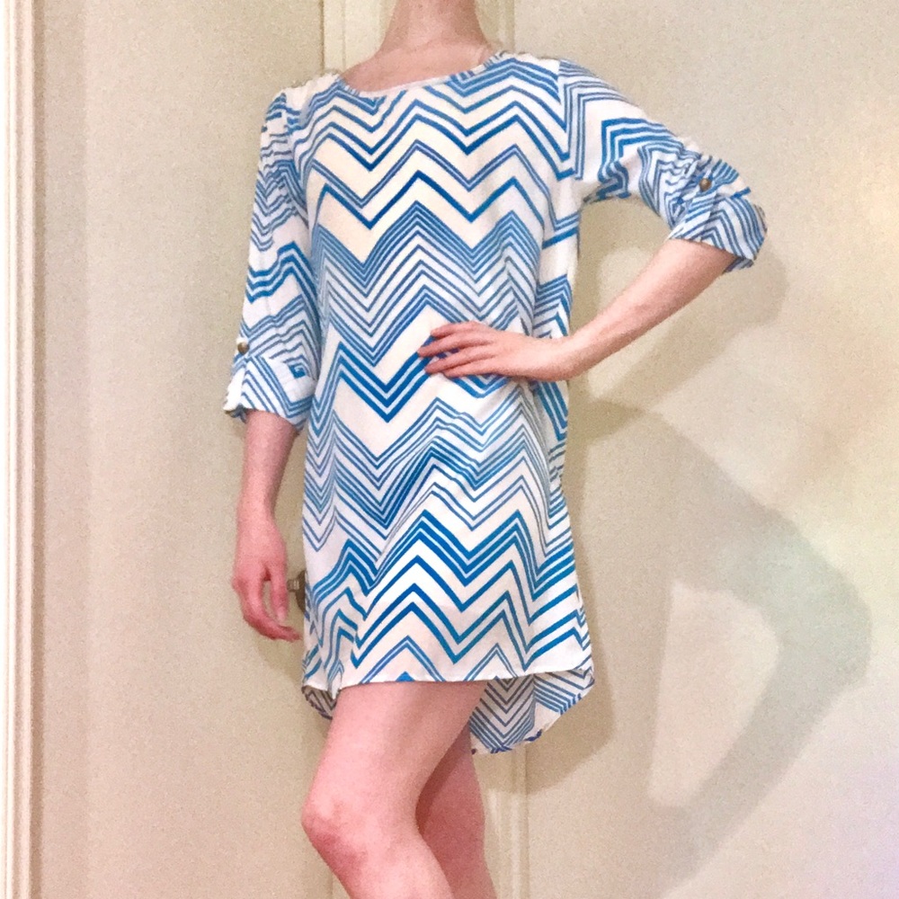 Karlie Chevron Dress